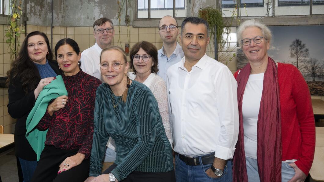 De kandidaten voor GroenLinks/PvdA Huizen voor de gemeenteraadsverkiezingen van 2026.