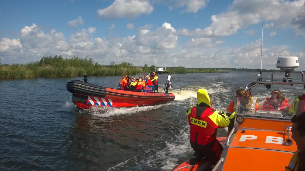 Op het Gooimeer met de KNRM Op het Gooimeer met de KNRM