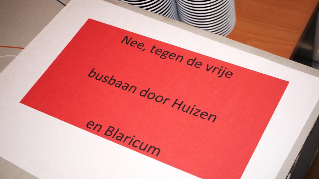 Nee tegen de vrije busbaan Nee tegen de vrije busbaan