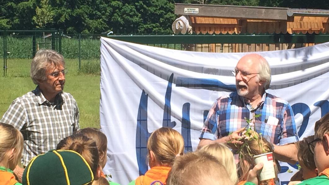 Opening bijenschans Kinderboerderij Huizen