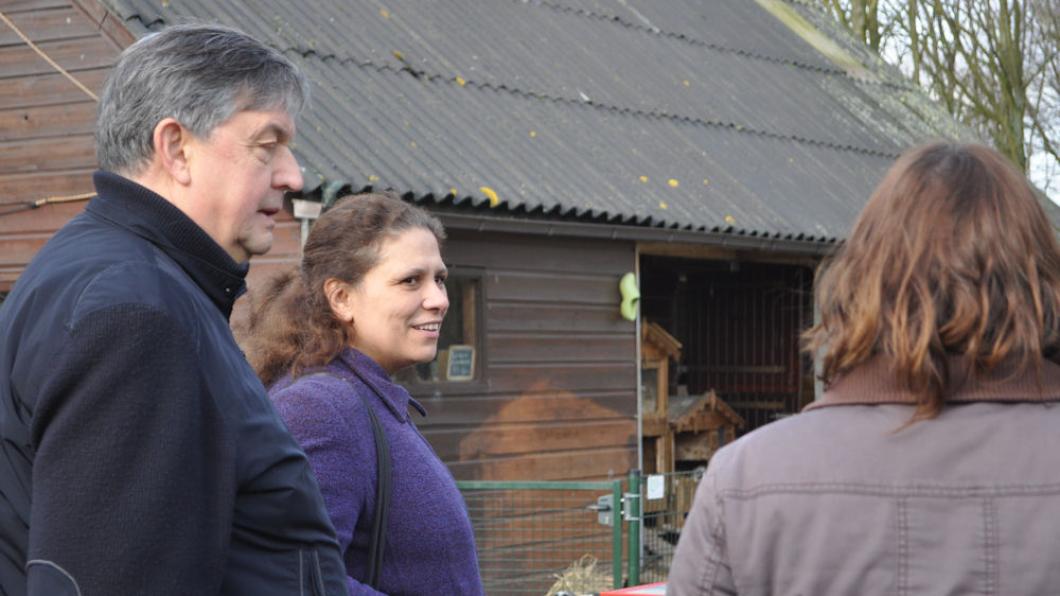 Monica Lemmens in gesprek Monica @ Kinderboerderij
