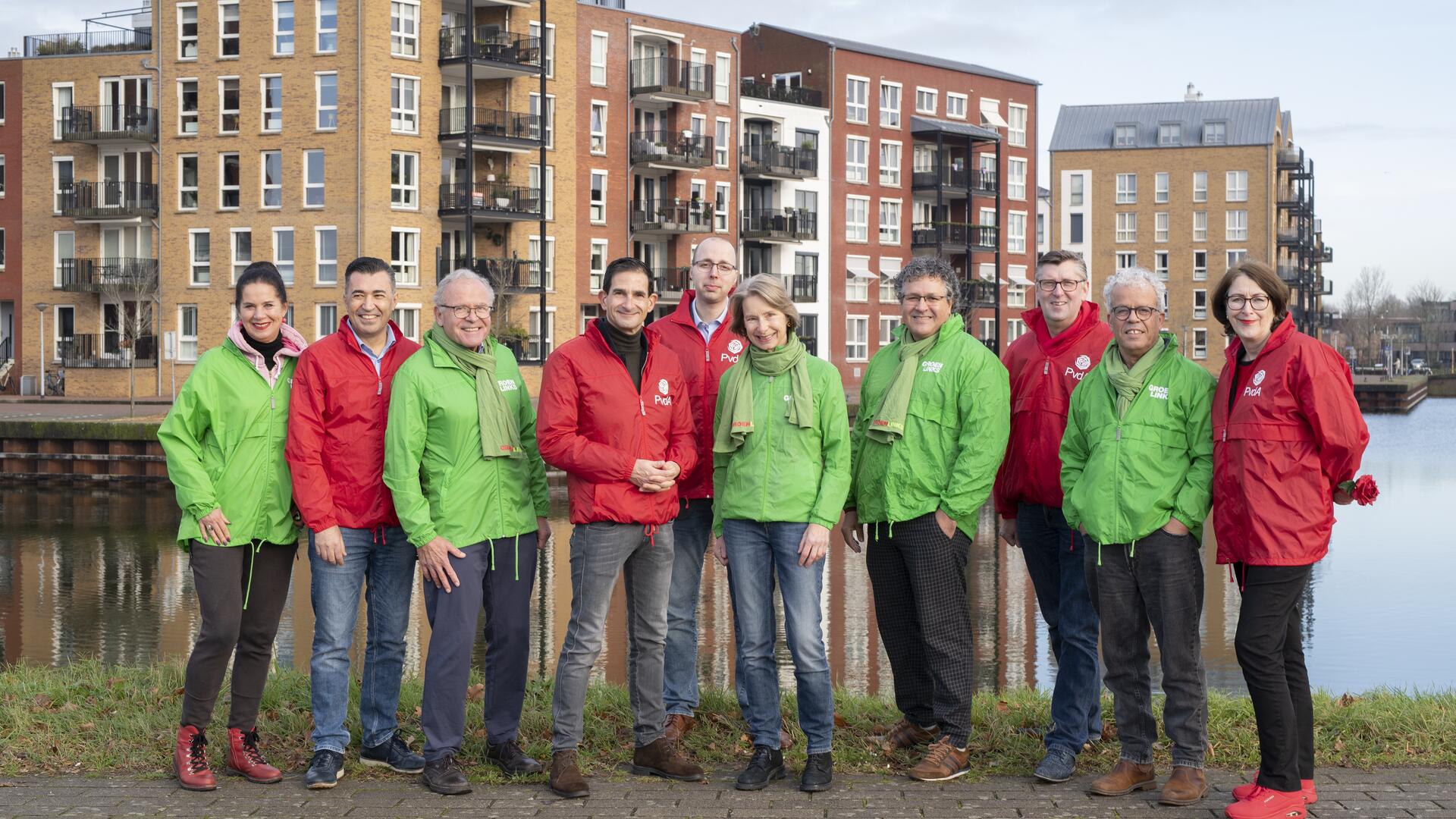 kandidaten GroenLinks PvdA Huizen