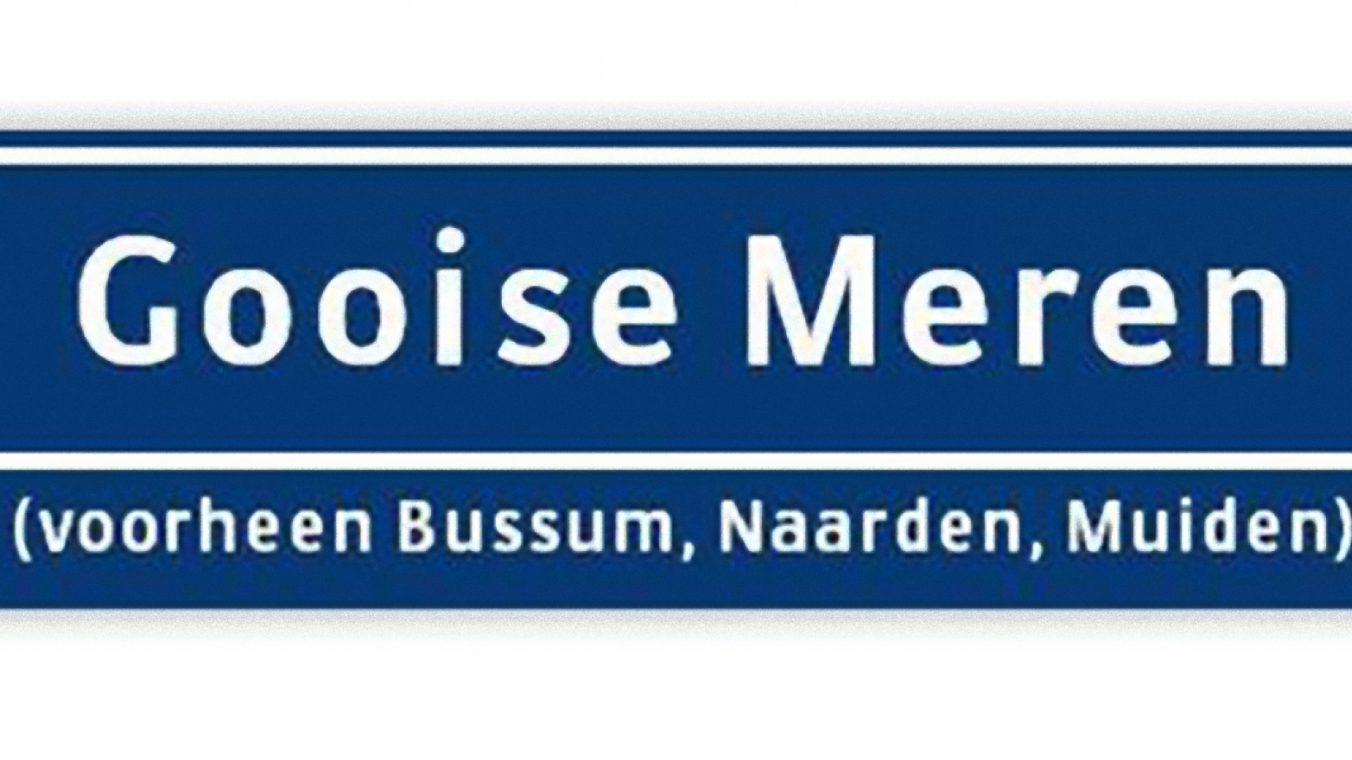 Per 1 januari 2016 gaan Bussum, Naarden en Muiden samen verder als Gooise Meren