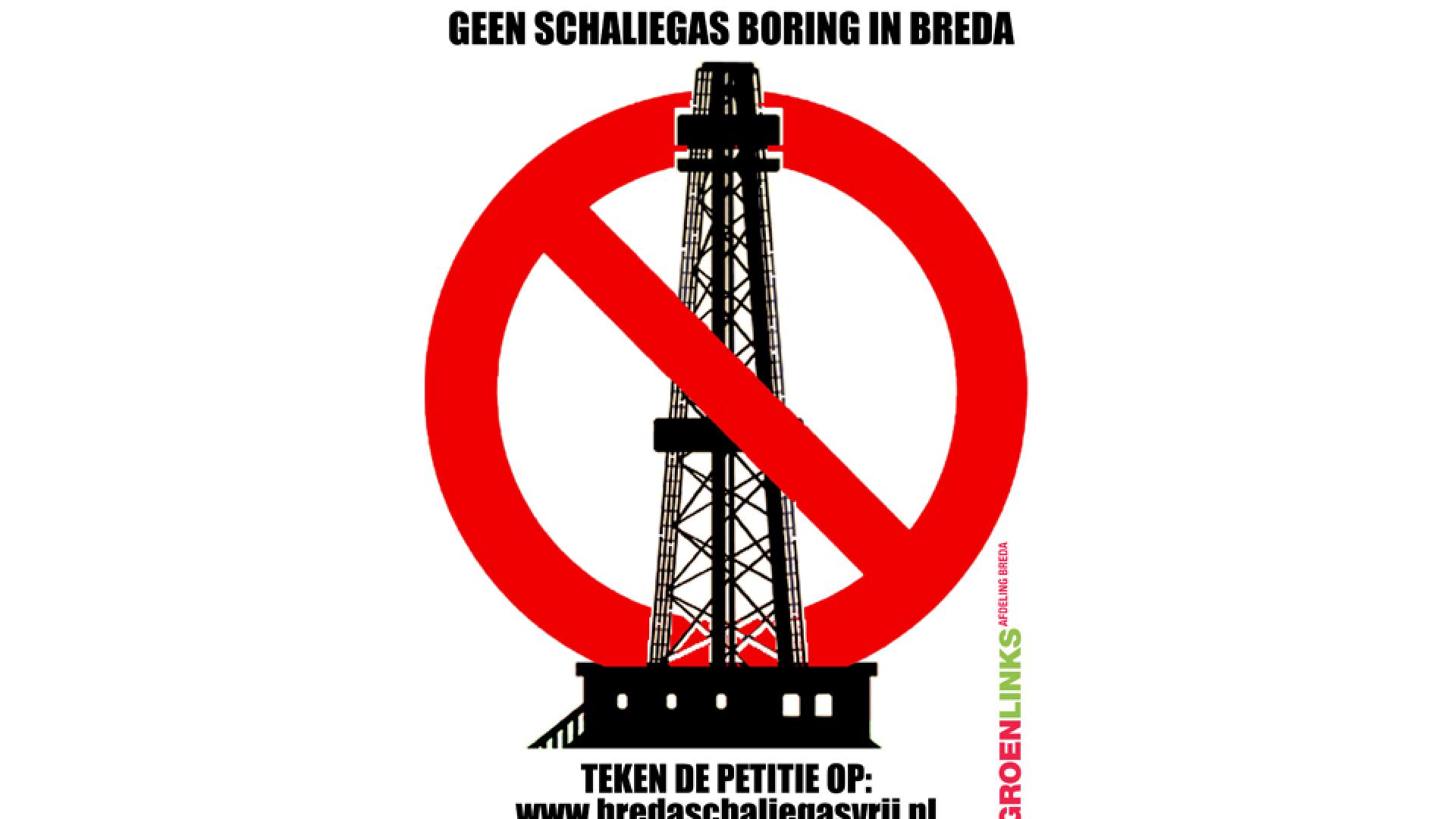 Geen schaliegas in Breda